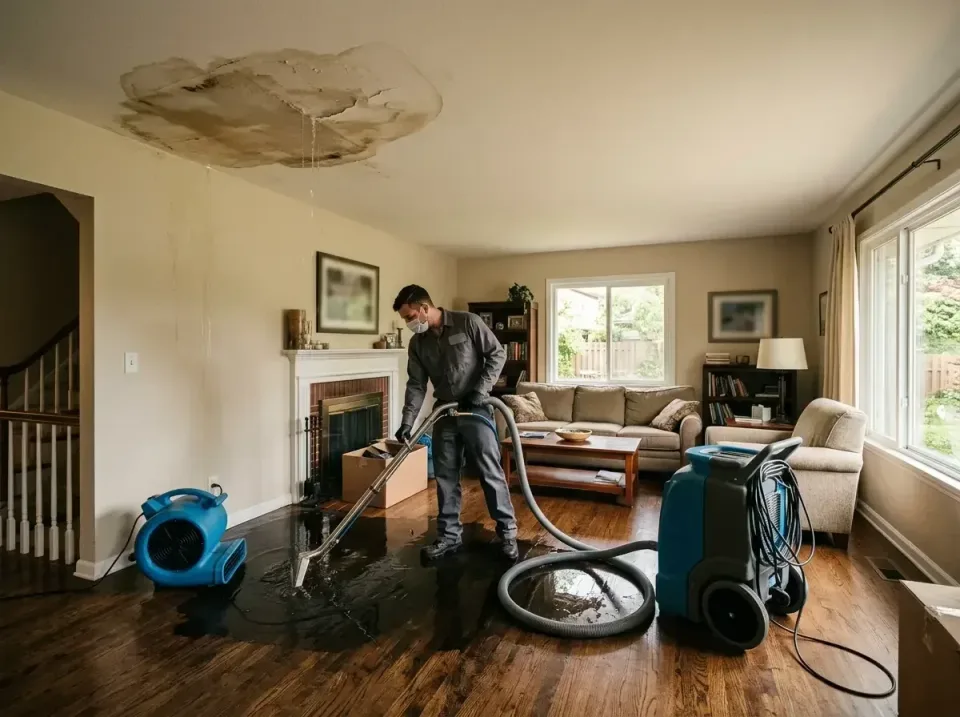 attic-pipe-burst-ceiling-drip-008 — frequently asked questions, Water Damage Restoration & Carpet Care in Oak Ridge North, TX